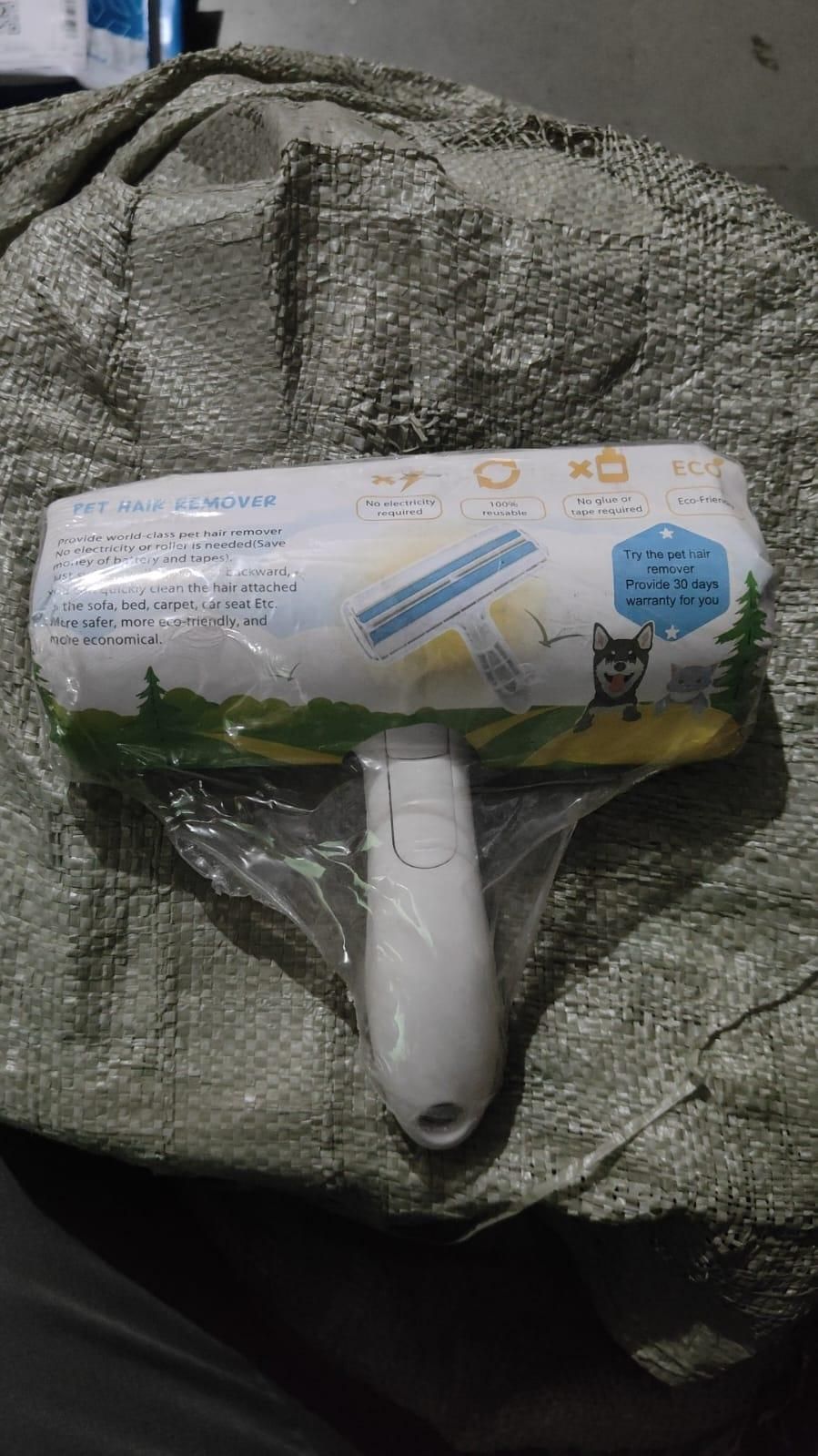 Pet Hair Remover Lint Roller with Storage