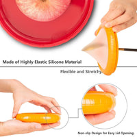 2pcs Fruit and Vegetable Storage Containers Set