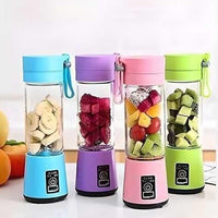 Portable Electric 6 Blade USB Juice Maker (380 ml)