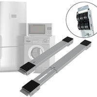 Multi-Functional Adjustable Trolley Fixed Mount Racks Holder (Pair of 1)