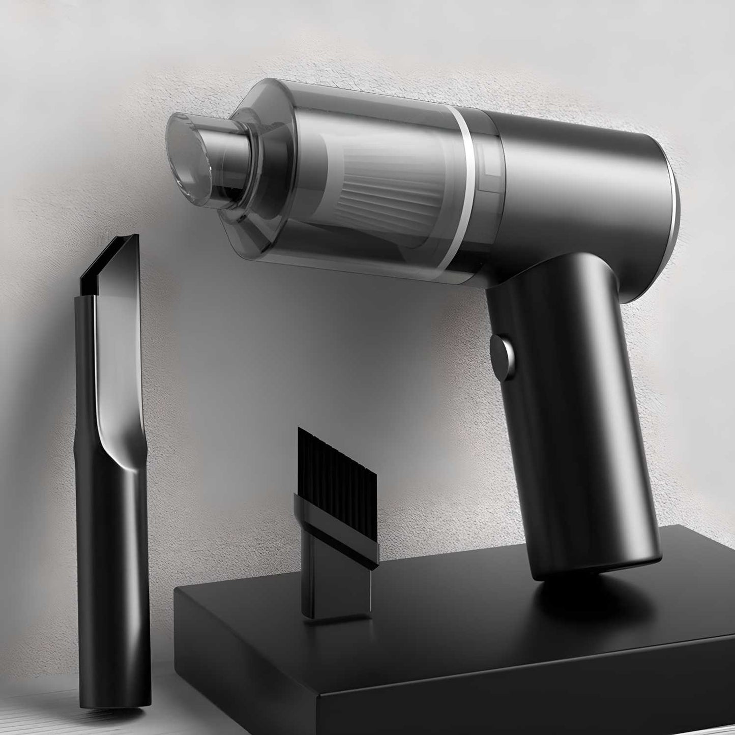 Portable 2-in-1 Air Duster & Mini Vacuum Cleaner — Cordless, USB Rechargeable